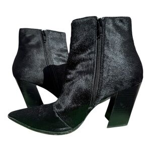 ASOS Shiny Black Ankle Boots